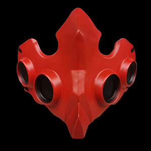 New cosplay accessories mask mask mask Halloween cool Cosplay Supplies Red Red Cosplay Supplies well