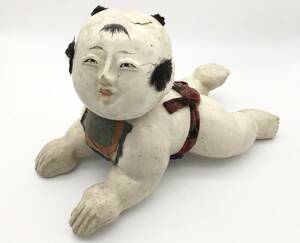 ◆ ◇ Old Imperial Palace Crawling Doll Japanese Doll Japanese Doll Approximately 32cm ■ Edo period Children High -Hi Doll Anties ◇ ◆ ◆