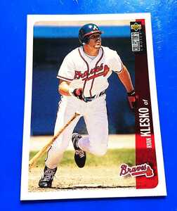 Ryan Crestco Ryan Klesko 1996UPPERDECK 460 MLB Atlanta Braves