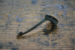 No.6043 Old brass casting hat 80mm search terms → A50g antique vintage old tools