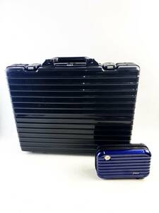 RIMOWA Attache Case Rimowa Pouch Case Set with Business Bag Lock