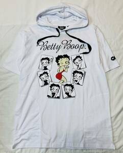 New unused Betty Pattern Parker T -shirt Long Length USA Cotton M size Short Sleeve TEE Free Shipping Men's Ladies Sale Limited 1 point Cheap
