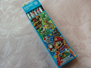 Super Mario ☆ UNI Kakata Pencil Hex Shaft ♪