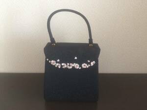 [Bag BAG] Fit Kimono Bag for Kimono/Kimono Bag/Kimono Bag/Kimono accessory/Tote bag/Pouch bag/Sakura/Black/Sakura/Black/Kimono accessories/Super beautiful goods