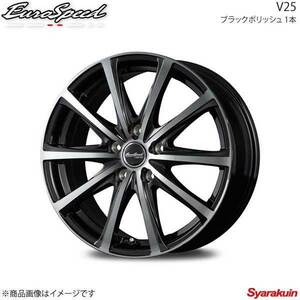 EUROSPEED/V25 Scrum Wagon DG64W Aluminum Wheel Set of 4 [13 × 4.0B 4-100 INSET43 Black Polish]