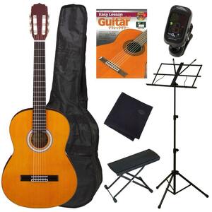 ★ ANGELICA by ARIA AKN-15 Classic guitar peace of mind 7-piece set ★ New shipping included