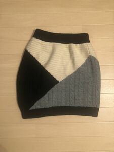 OSMOSIS/Ozmossis Knit skirt with lining