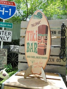Mini surfboard (tikibar) American miscellaneous goods American miscellaneous goods