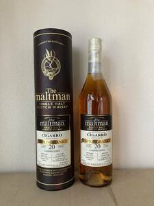 Unprotted Maltman Spring Bank 1996 20 years Sherry Wood Maltman SpringBank 20 years