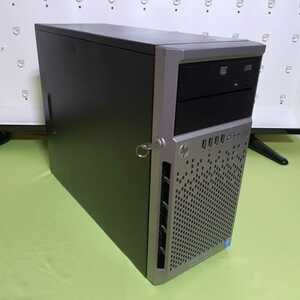 HP Proliant ML310E GEN8 V2 / E3 1230LV3 / RAM: 32GB / HDD: None / DRIVE: DVD-ROM Drive 〇 Operation confirmed