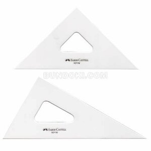 FABER-CASTELL Faber Castel Triangle ruler (no scale) 30cm type