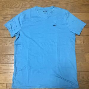 HOLLISTER MEN'S Short Sleeve T-Shirts Size-L (Length 72 Width 56) Used (Super Beauty-Used several times) Free Shipping NCNR