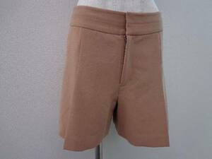 1102 [Free Shipping] BODY DRESSING DELUXE Body Dressing Deluxe Suspic Feminine Pleated Short Pants Culot M Brown
