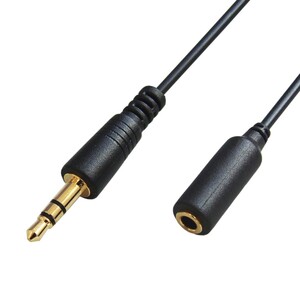 F-FACTORY 3.5mm3 Extreme stereo mini plug (male) -3.5mm4 polar stereo mini jack (female) microphone/controller disabled cable 3M FNT-M494C-30