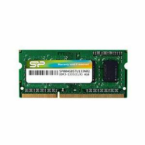 4GB Silicon Power Notes Memory 204pin SO-DIMM DDR3-1333 PC3-10600 4GB Permanent