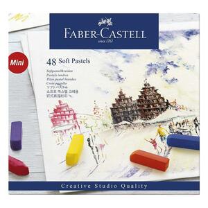 Faber Castel Soft Pastel 46 colors, 48 ​​set paper box 128248 [Japan Genuine]