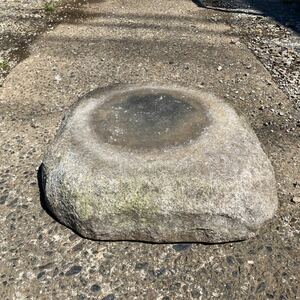Limited granite pedalesis stone flying landscaping garden gardening garden interior object weight 43kg Kawagoe City, Saitama Prefecture