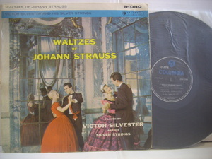 ● LP VICTOR SILVESTER AND HIS Silver Strings / Waltzes of JOHANN STRAUSS Victor Silver Star Johanstrauss ◇ R40218