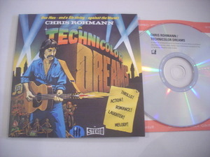 ● Paper jacket CD Chris Roman / Technicolor Dreams CHRIS ROHMANN TECHNICOOR DREAMS 1977 SSW ◇ R31230