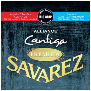 Prompt decision ◆ New ◆ Free shipping SAVAREZ 510ARJP × 2 Mixed Tension Alianus High -pitched/Cantiga Premium Bass string/email service