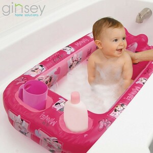 Safety Bathtub Disney Minnie Mouse Bath Baby Bass Pool Character Bathtub for Bathtub DISNEY_Y