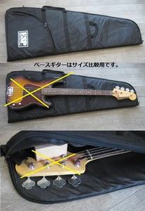 ● Management ESP-BB2 ◆ Prompt decision ◆ ESP base gig bag soft case USED Black * Base guitar case