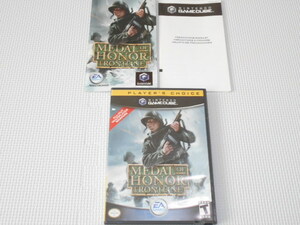 GC ★ Medal of Honor FrontLine Overseas version ★ With boxes, instructions, software