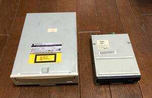 ♪ Valuable OLD-MAC "CD Drive and FD Drive" set