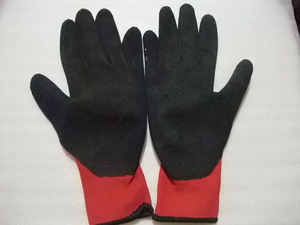 For various tasks such as rubber coating gloves red gardening