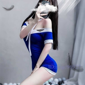 M283 ★ Sexy Stewer Death CA Cabin Attendant Costume Halloween Cosplay Costume