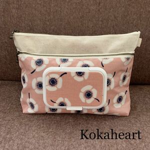 Free Shipping ☆ Diapers &amp; Wow Wind Case ☆ Scandinavian style ☆ Anemone ☆ Pink ☆ Dias porch ☆ Normal