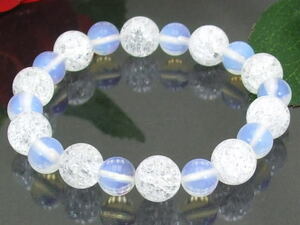 ★ ☆ ★ Syntactic Opal &amp;amp; Crack Crystal Bracelet with Bonus Free Shipping (a_r) B