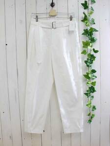 Price 24,000 yen New*Body Dressing Body dressing*100% cotton with belt tack pants 36 (S)