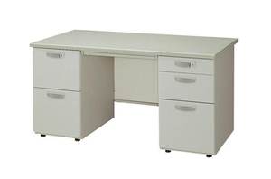 Regional limited free shipping New width 1400mm Ryosode desk officer Desk Office desk