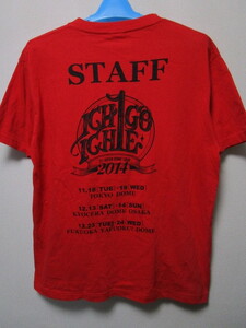 rare! Not for sale! T -shirt for JYJ STAFF (2014 JYJ JAPAN DOME TOUR Staff Staff T -shirt Junjun Jun Korean Wave Idol)
