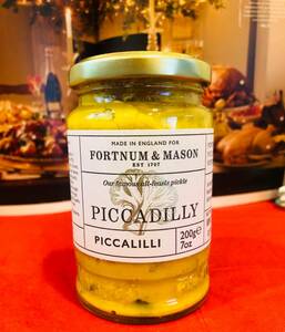 At a trial price ★ Pickles for our most famous feast ★ Mustard pickles "Picadelly Picarini" Fortnam &amp; Mason
