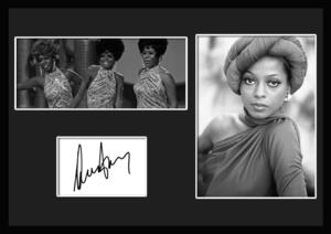 10 types! Diana Ross/Diana Ross/Sign Print &amp; Amp; Certificate frame/BW/monochrome/display (10-3W)