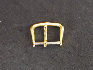 Used antique gold Gold Beautiful tablets salcan buckle coordinator tailed: 14mm general -purpose Seiko Citizens, etc. No.6042