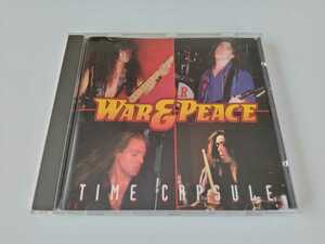 [DOKKEN / STEEL PANTHER] WAR &amp; PEACE / TIME CAPSULE CD SHRAPNEL US original SH1065-2 1993 famous board, Jeff Pilson, Russ Parrish,