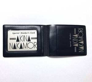 At that time ★ Akina Nakamori Special Members Card &amp; Card Case ★ 3 Years Continued Membership Mirky House Member Card