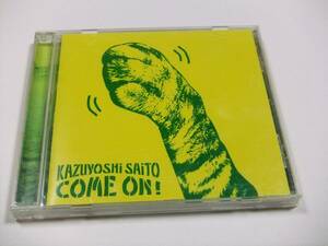 Kazuyoshi Saito COME ON! CD Single Read No problem 2009 Released in 2009