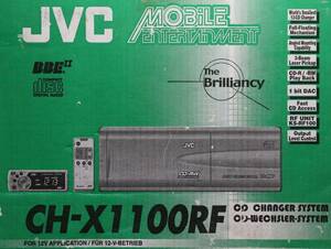 JVC CH-X1100RF BBE compatible 12 feder CD changer 2002 Overseas model unused