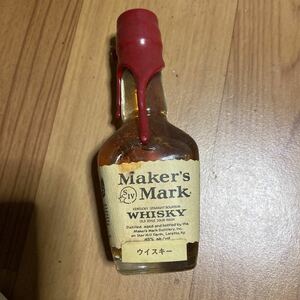 [Miscellaneous goods] Makers Mark Whiskey Mini Miniature Bottle Bourbon unopened