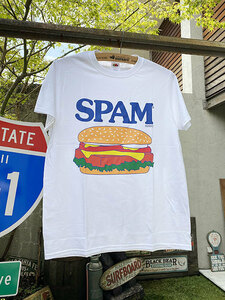 Spam official T -shirt (spam burger) (L size) ■ American miscellaneous goods
