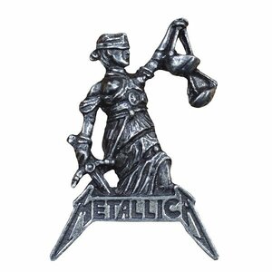 METALLICA Metallica Justice for All Pin Badge Official