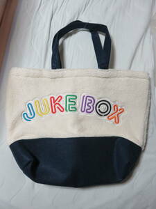 Kanjani Eight KANJANI JUKE BOX Tote Bag Tour Bag Shopping Bag Size 500-350-130㎜ Double structure is solid unused