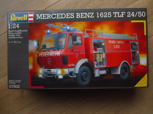 REVELL 1/24 Mercedes Benz 1625 TLF 24/50 Fire truck (manufacturer seal, new) ¥ 710 (simple wrapping)