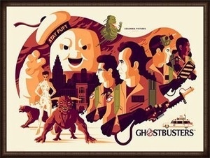 GHOSTBUSTERS Ghostbusters Limited 375 pieces Handwritten numbering (Tom Wayren)