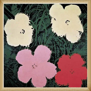 Flowers III (Andy Warhol) Frame Poster