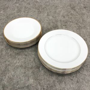 □ NORITAKE Noritake plate large dish Gold line 5 pieces 6 pieces set 11 sets Summary Bulk Sales Golden Western Tabi □ 22061603